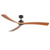 Anthony 72 in. (6 ft.) Indoor/Covered Outdoor Black Industrial Ceiling Fans with Downrod and Remote Included No Light