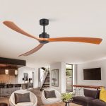 Anthony 72 in. (6 ft.) Indoor/Covered Outdoor Black Industrial Ceiling Fans with Downrod and Remote Included No Light